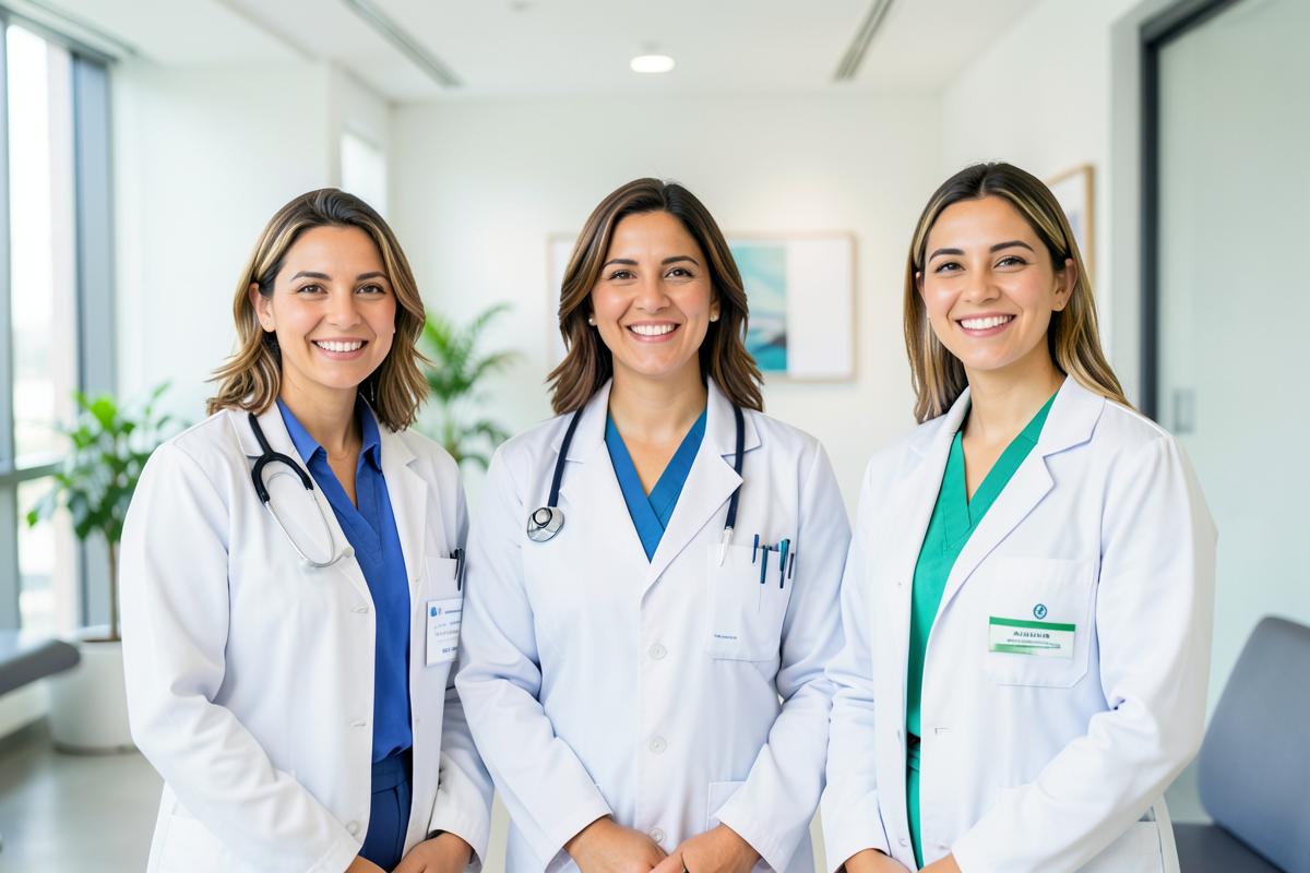 Equipe médica representativa da Acemed
